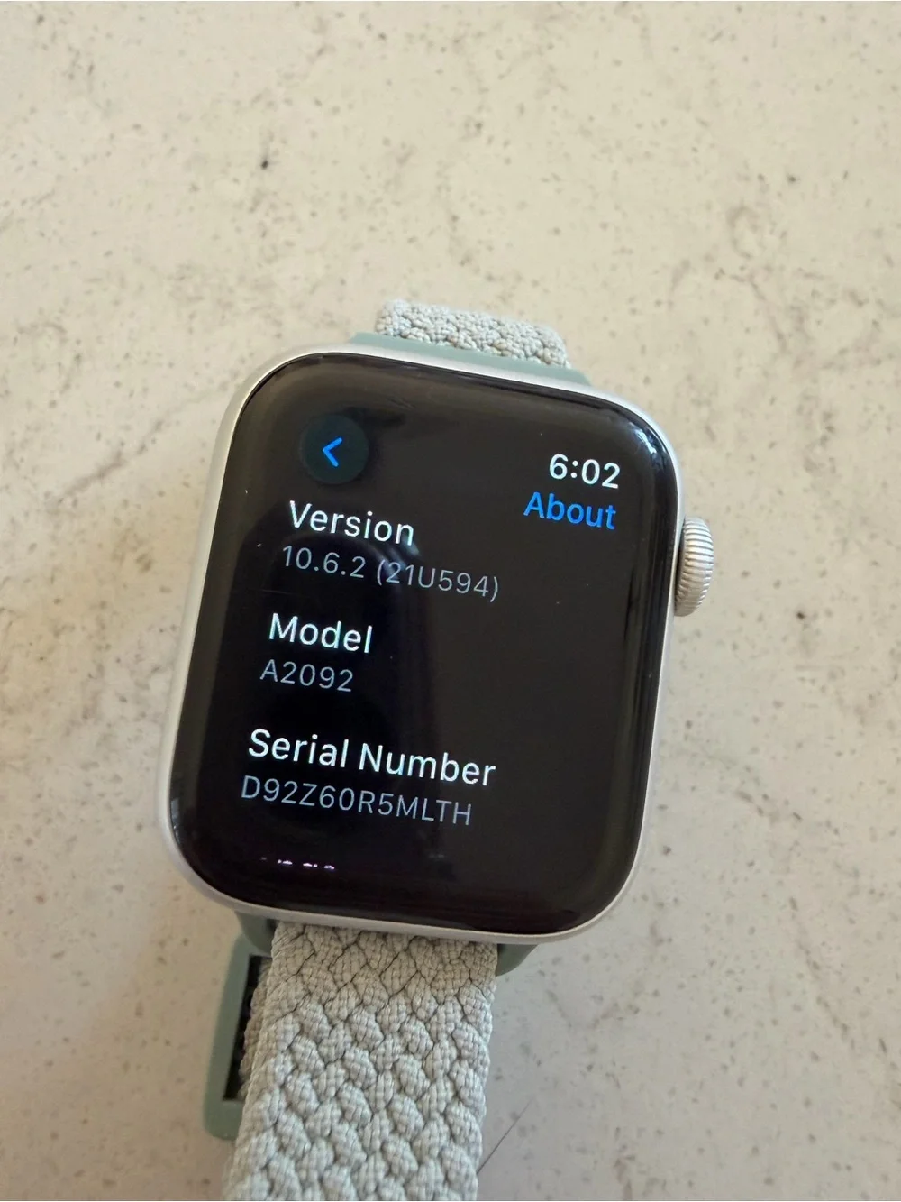 Apple Watch, Charger and Solace Band Bundle
